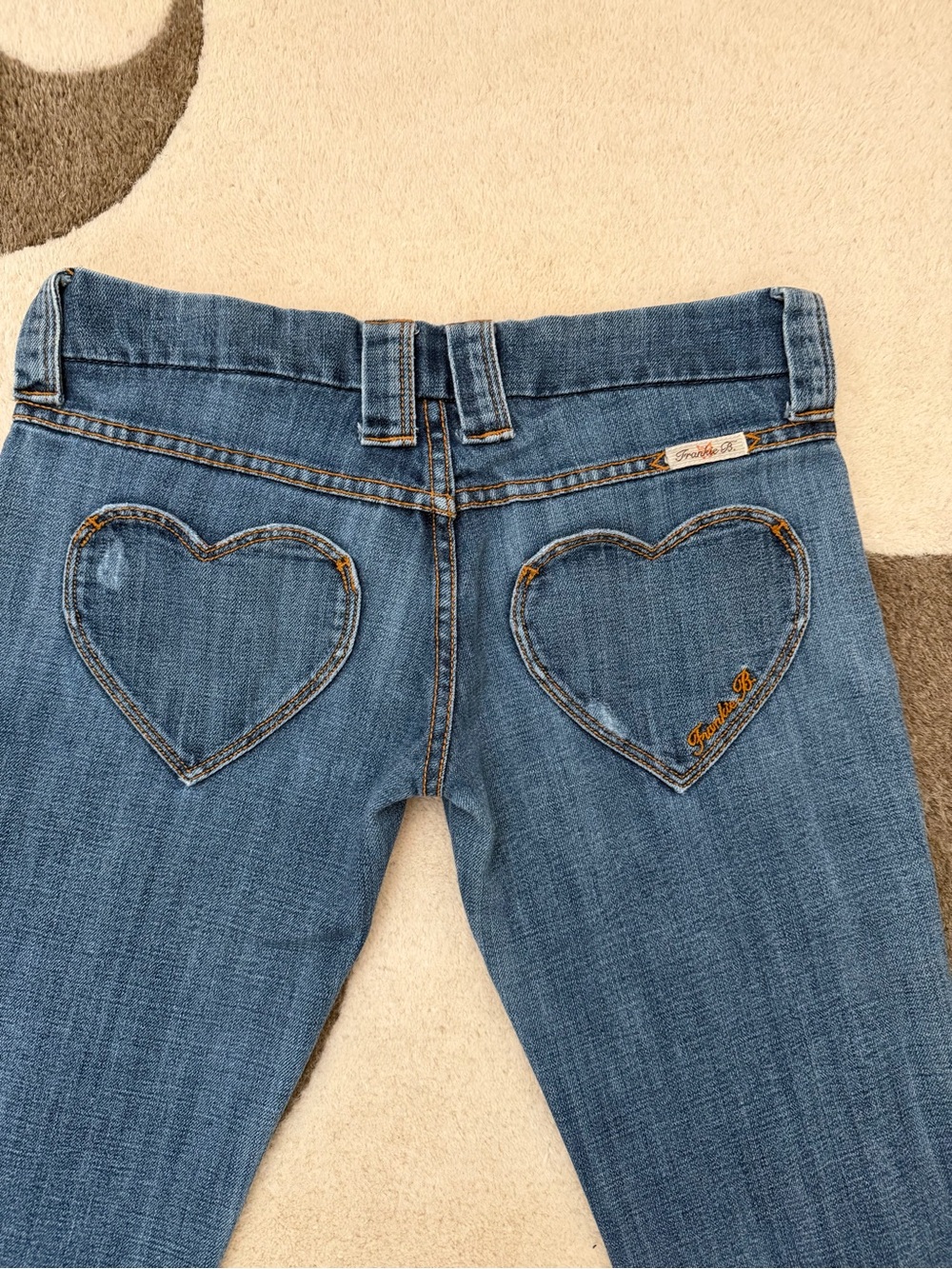 Frankie B Jeans Heart Pocket jeans